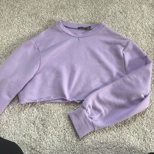 Boohoo Super Cropped Long Sleeve